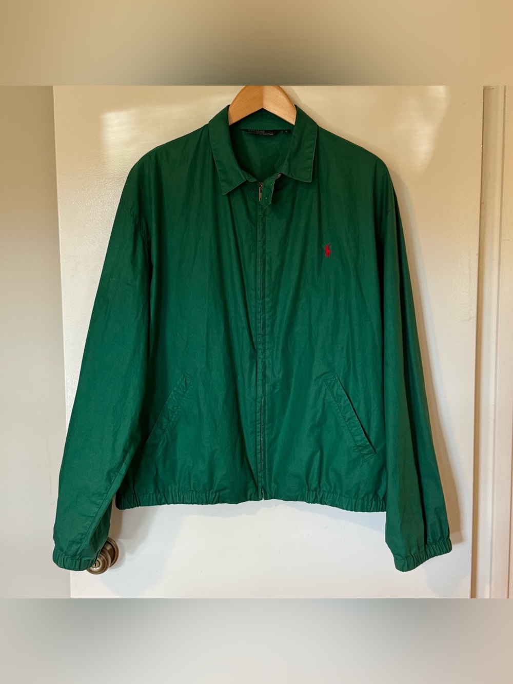 Polo by Ralph Lauren Vintage Green Men’s Zip-Up Jacket